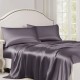 Slate Gray 22 Momme Mulberry Silk Flat Sheet Canada Slate Gray 22 Momme Mulberry Silk Flat Sheet Canada