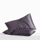 Slate Gray Envelope 22 Momme Mulberry Silk Pillowcase Canada Slate Gray Envelope 22 Momme Mulberry Silk Pillowcase Canada