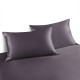 Slate Gray Envelope 22 Momme Mulberry Silk Pillowcase Canada Slate Gray Envelope 22 Momme Mulberry Silk Pillowcase Canada