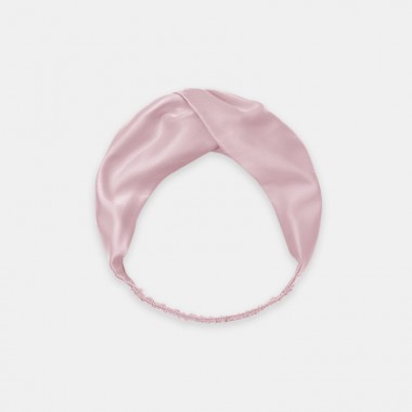 Suede Rose Mulberry Silk Headband Canada