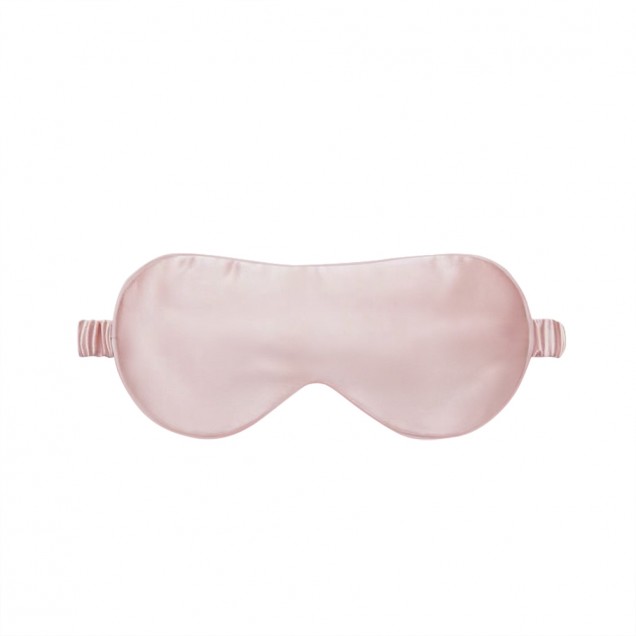 Suede Rose Silk Eye Mask Canada
