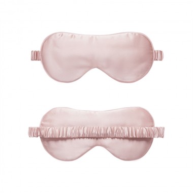 Suede Rose Silk Eye Mask Canada