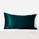Teal 22 Momme Mulberry Silk Pillowcase with Hidden Zipper Canada Teal 22 Momme Mulberry Silk Pillowcase with Hidden Zipper Canada