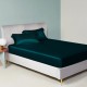 Teal 22 Momme Mulberry Silk Sheet Set Canada Teal 22 Momme Mulberry Silk Sheet Set Canada