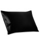 Two Piece Silk Gift Set Black Pillowcase & Eye Mask Canada Two Piece Silk Gift Set Black Pillowcase & Eye Mask Canada