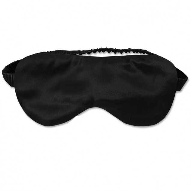 Two Piece Silk Gift Set Black Pillowcase & Eye Mask Canada Two Piece Silk Gift Set Black Pillowcase & Eye Mask Canada