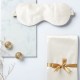 Two Piece Silk Gift Set Ivory Pillowcase & Eye Mask Canada Two Piece Silk Gift Set Ivory Pillowcase & Eye Mask Canada