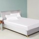 White 22 Momme Mulberry Silk Fitted Sheet Canada White 22 Momme Mulberry Silk Fitted Sheet Canada