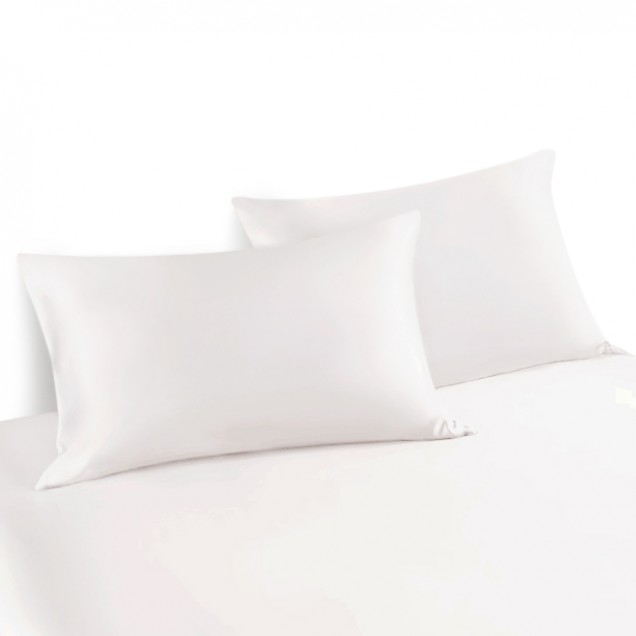 White Envelope 22 Momme Mulberry Silk Pillowcase Canada White Envelope 22 Momme Mulberry Silk Pillowcase Canada