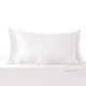 White 22 Momme Mulberry Silk Pillowcase with Hidden Zipper Canada White 22 Momme Mulberry Silk Pillowcase with Hidden Zipper Canada