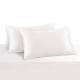 White 22 Momme Mulberry Silk Pillowcase with Hidden Zipper Canada White 22 Momme Mulberry Silk Pillowcase with Hidden Zipper Canada