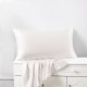 White 22 Momme Mulberry Silk Pillowcase with Hidden Zipper Canada White 22 Momme Mulberry Silk Pillowcase with Hidden Zipper Canada