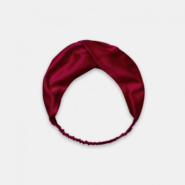 Wine Mulberry Silk Headband Canada Wine Mulberry Silk Headband Canada